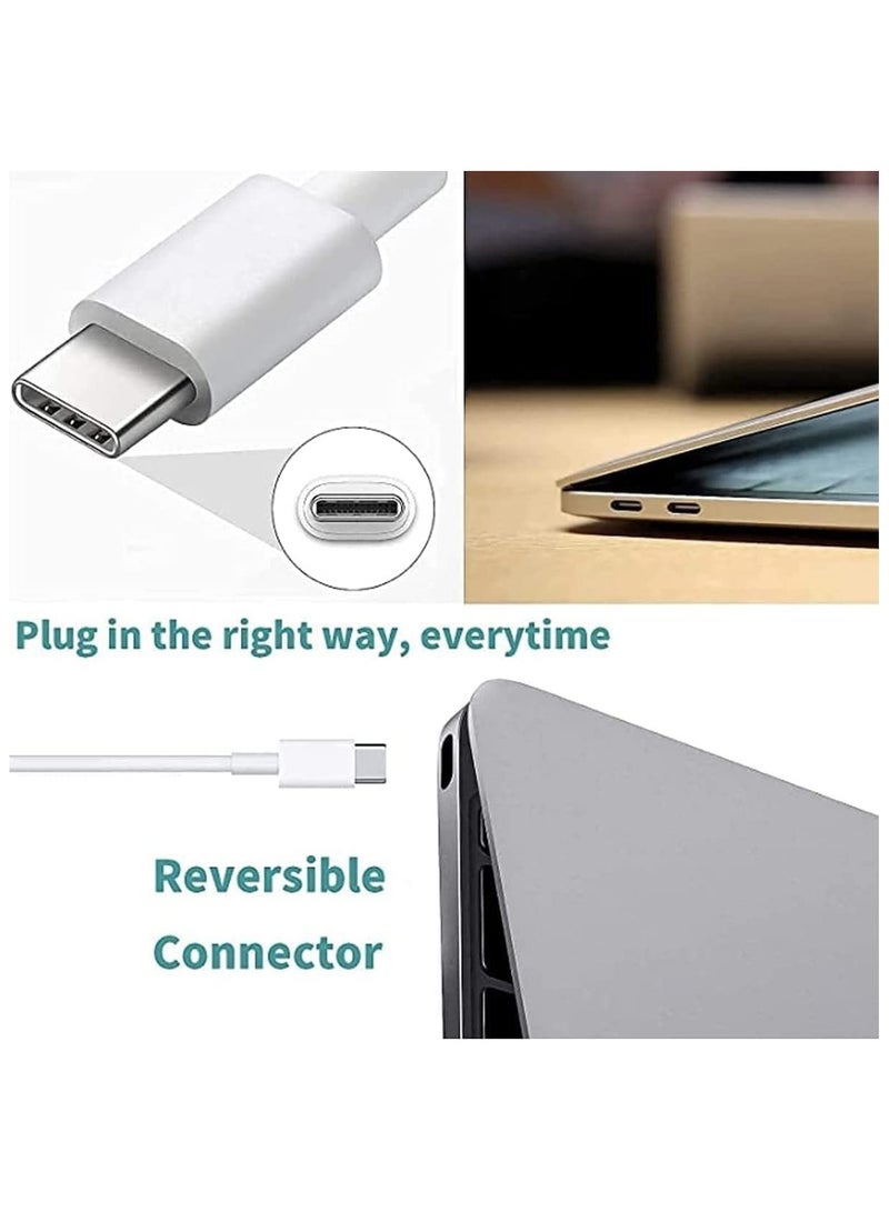 96w USB - C شاحن سريع استبدال محول الطاقة جيم ، متوافق مع ماك بوك برو 16 / 15 / 14 / 13 ، ماك بوك اير 12 ، بما في ذلك كابل الناقل التسلسلي العام جيم ( 2M ) - Image 5
